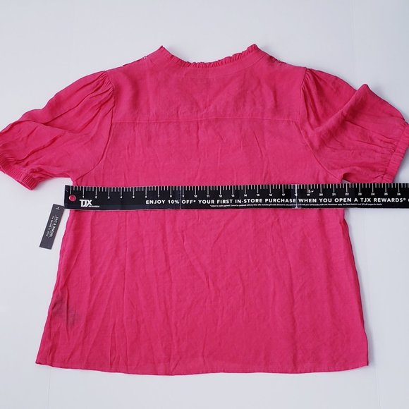 ZAC & RACHEL Lace Short Sleeve Top - Picture 7 of 8